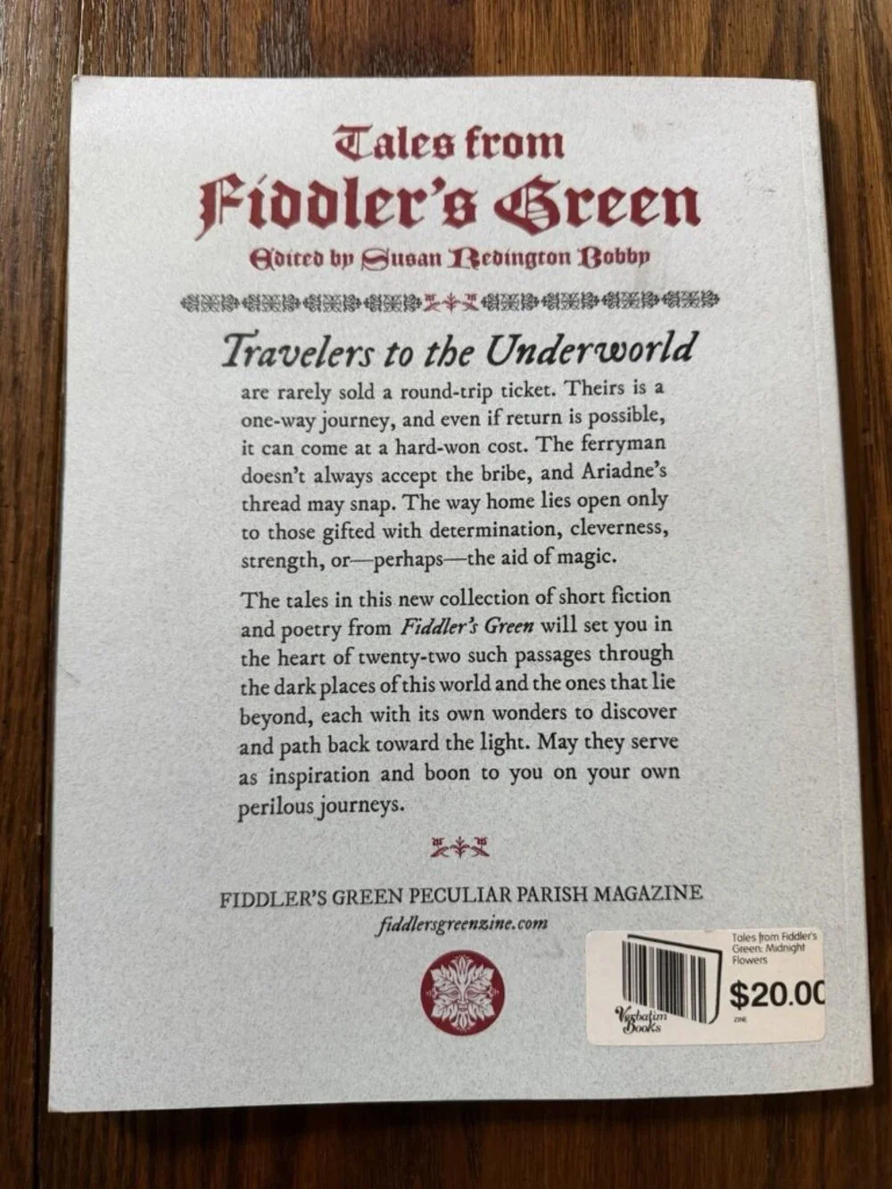 Tales From Fiddler's Green Midnight Flowers Peculiar Parish Magazine Flexi‎ Disc